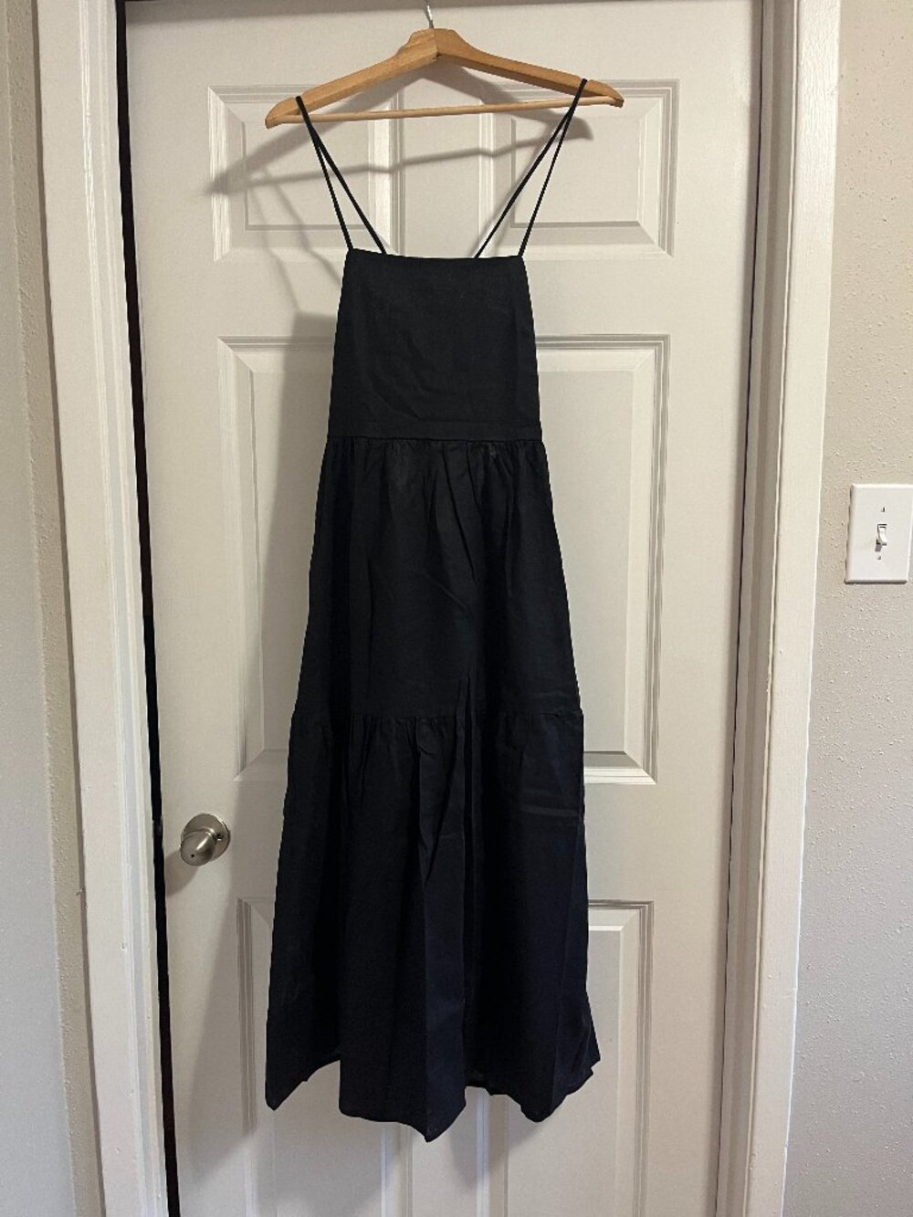 JOIE black midi dress